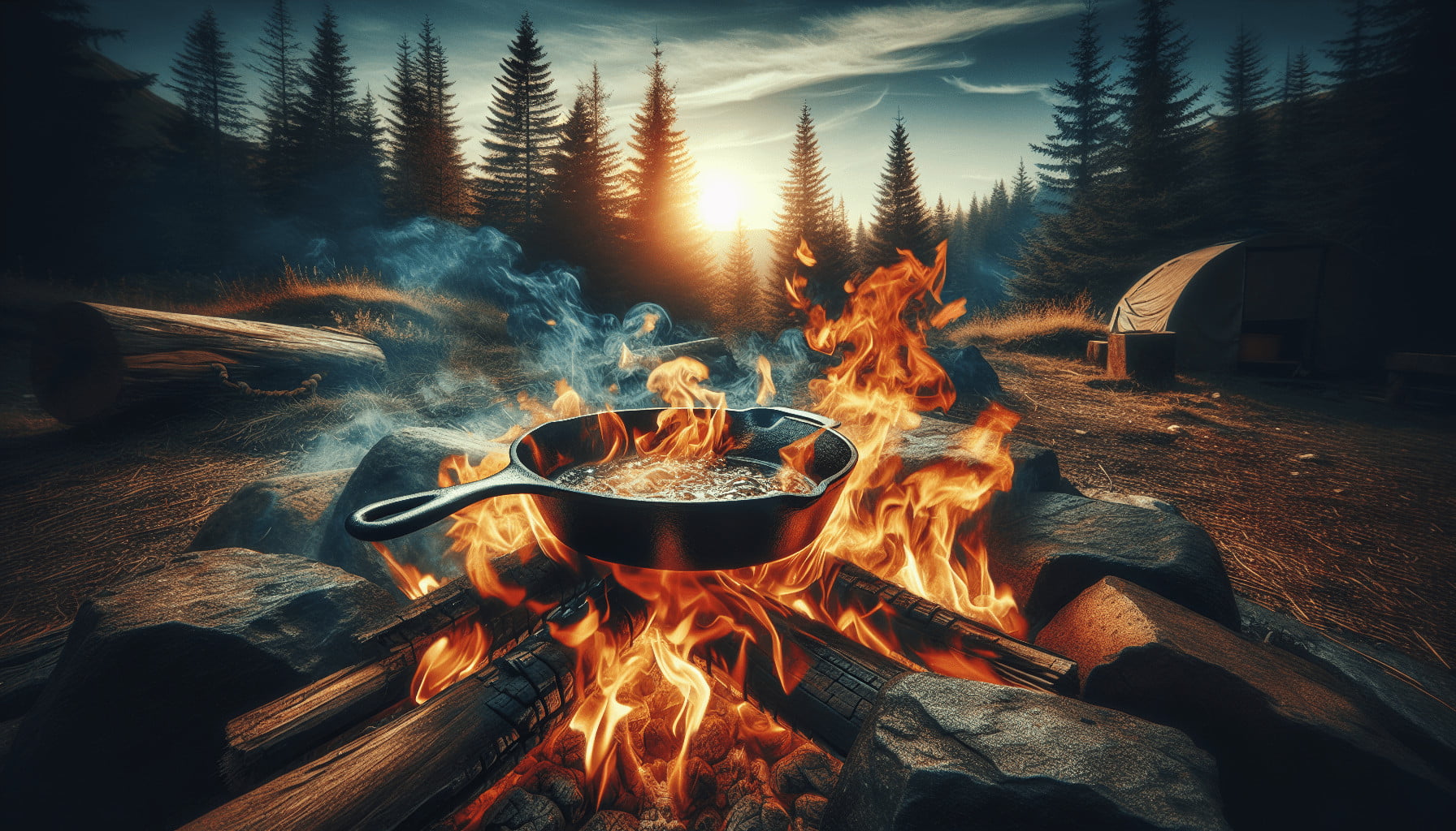 The Best Cast Iron Cookware For Campfire Cooking