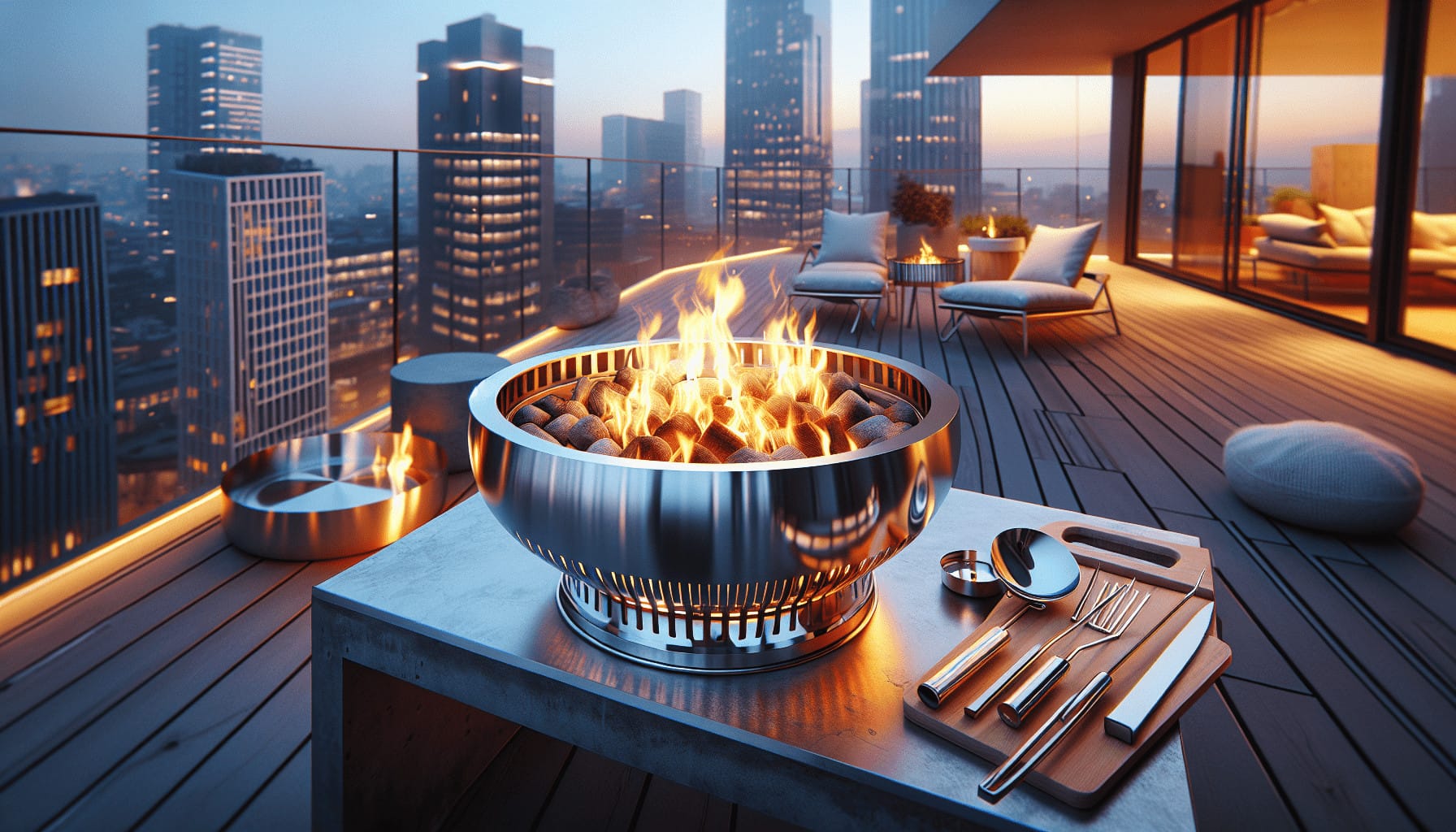 How To Build A Smokeless Fire For Cooking In An Urban Setting